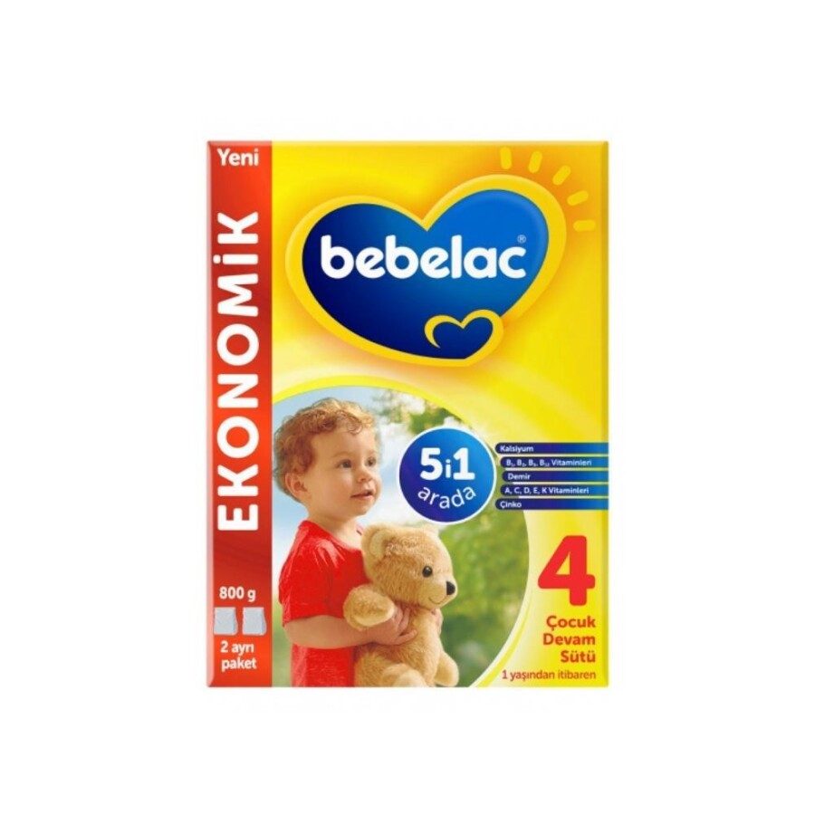 4 Numara Çocuk Devam Sütü 1 Yaşından İtibaren 800gr - 1