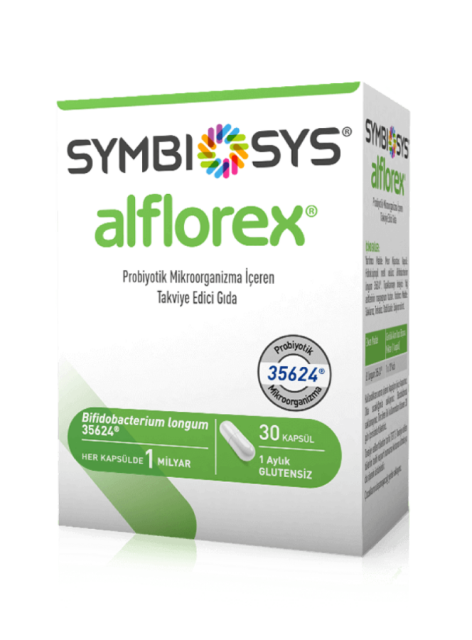 Alflorex Probiyotik İçeren Takviye Edici Gıda 30 Kapsül - 1