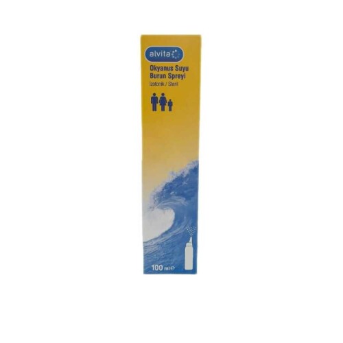 Alvita İzotonik Steril Okyanus Suyu Burun Spreyi 100ml - İyon Sağlık