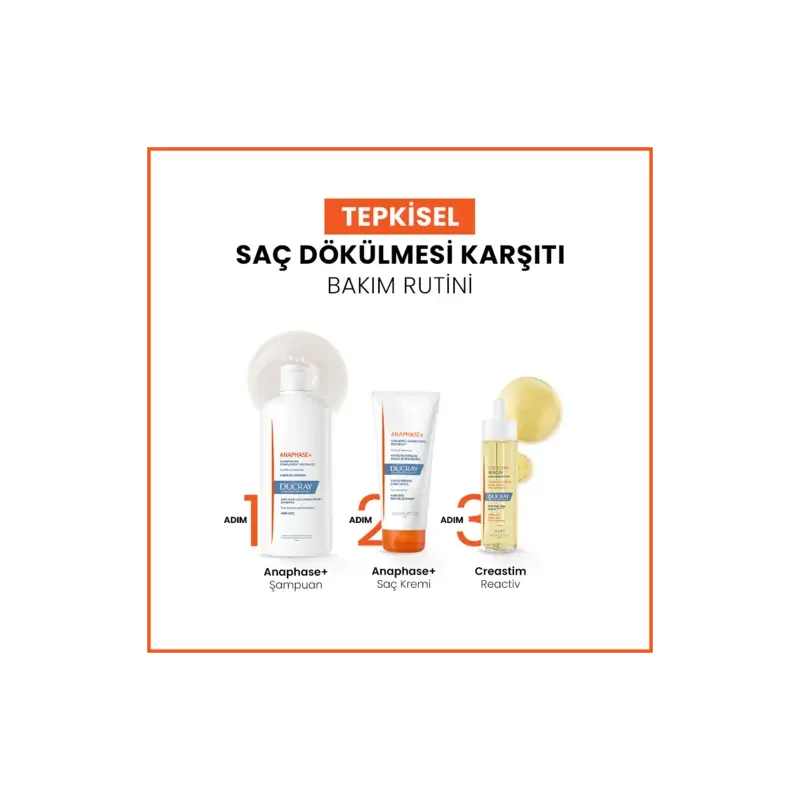 Ducray Anaphase+ Strengthening Conditioner Besleyici ve Güçlendirici Saç Kremi 200 ml - 5