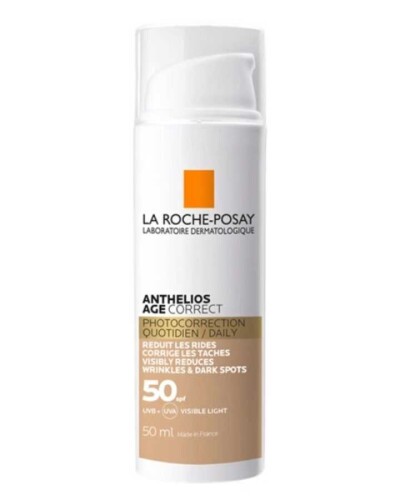 Anthelios Age Correct SPF+50 Tinted Güneş Kremi 50 ml - La Roche Posay