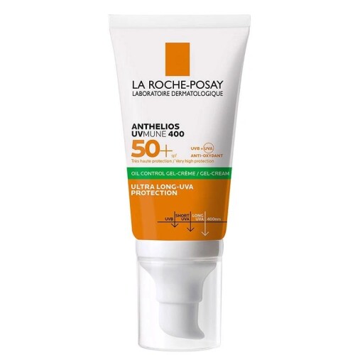 Anthelios UVmune Oil Control SPF 50+ Yağlı Ciltler İçin Yüz Güneş Kremi 50 ml - La Roche Posay