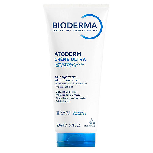 Atoderm Cream Ultra Kuru Ciltler İçin Ultra Nemlendirici, Besleyici Ve Koruyucu Bakım Kremi 200ml - Bioderma