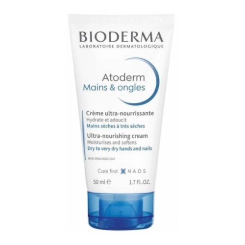 Atoderm Hand & Nail Cream 50ml - Bioderma