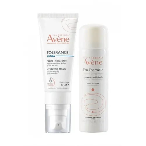 Avene Tolerance Hydra 10 Cream 40 ml + Termal Su 50 ml - Avene