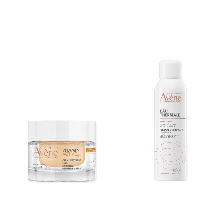 Avene Vitamin Activcg İntensive Cream 50ml + Eau Thermale 150 Ml - 1