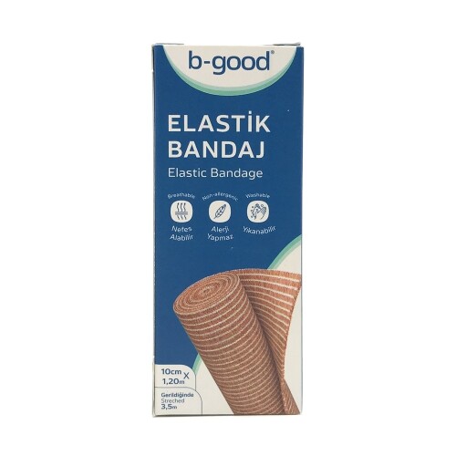 B Good Bandaj Elastik 10cm X 3.5 Mt - B-Good