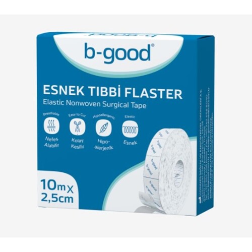 B-Good Fix Esnek Flaster 10 m x 2.5 cm - B-Good