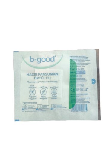B Good Yara Örtüsü Şeffaf 9cm X 10 Cm Tekli - B-Good