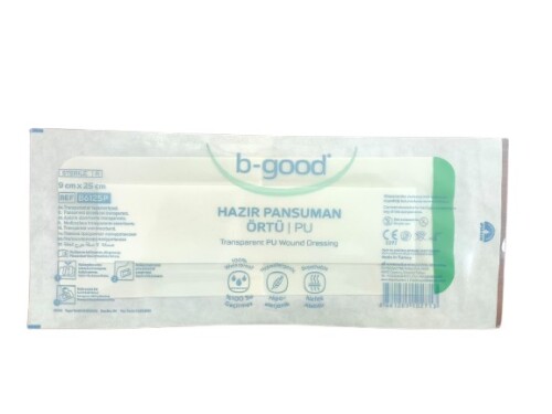 B Good Yara Örtüsü Şeffaf 9cm X 25 Cm Tekli - B-Good