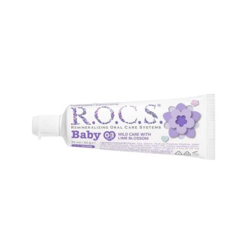 Baby 0-3 Yaş Ihlamur Özlü Diş Macunu 35ml - R.O.C.S.