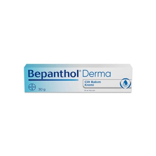 Bepanthol Derma El Ve Yüz İçin Günlük Nemlendirici Cilt Bakım Kremi 30g - Bayer
