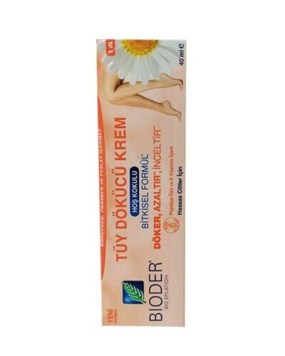 Bioder Tüy Dökücü Krem Hassas Ciltler 40 Ml - 
