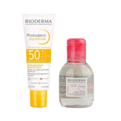 Bioderma Photoderm Aquafluide SPF50+ 40 ML- Sensibio H20 100 ML Hediye - Bioderma