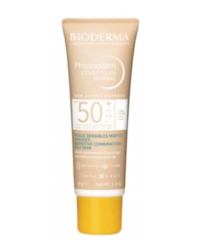 Bioderma Photoderm Cover Touch Mineral Spf50+ 40 gr - Very Light - Bioderma