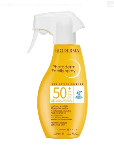 Bioderma Photoderm Family Spf 50 Sprey 300 ml - Bioderma
