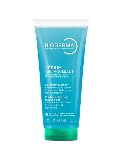 Bioderma Sebium Foaming Temizleme Jeli 200 ml - Bioderma