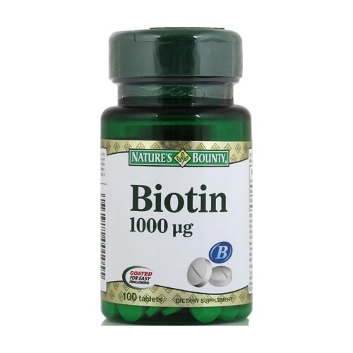 Biotin 1000 Mg 100 Tablet - Nature's Bounty