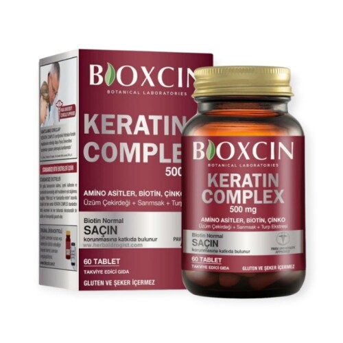 Bioxcin Forte Keratin Complex Tablet Takviye Edici Gıda 60 Tablet - Bioxcin