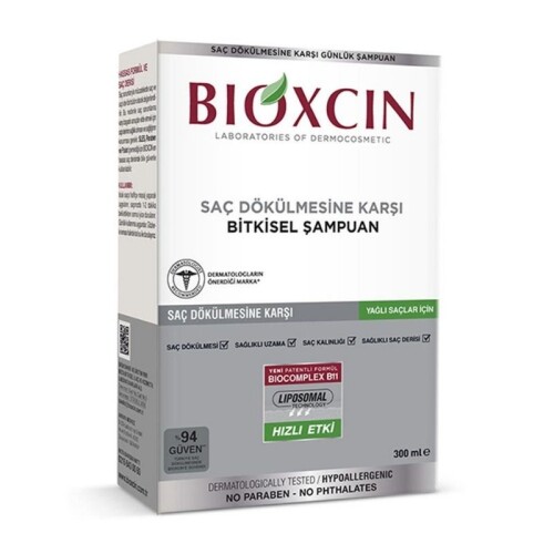 Bioxcin Şampuan Yağlı Saçlar İçin 300 Ml - Bioxcin