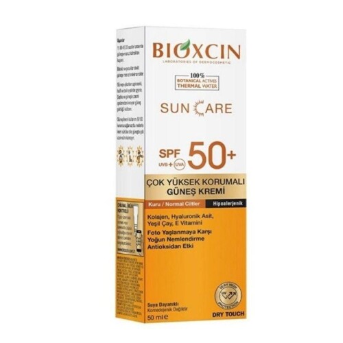 Bioxcin Sun Care Kuru Ciltler İçin Güneş Kremi SPF 50+ 50 ml - Bioxcin