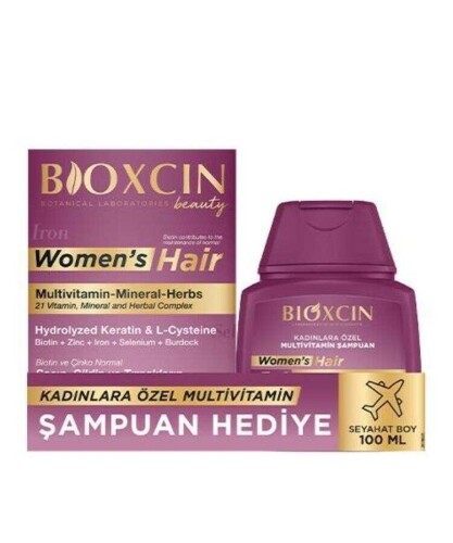 Bioxcin Women's Hair 30 Tablet Şampuan Hediyeli - Bioxcin