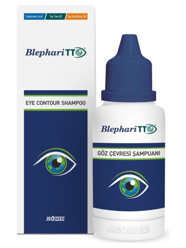 Blepharitto Göz Çevresi Şampuanı 65 Ml - Jeomed