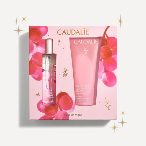 Caudalie Rose De Vignes 50 Ml + Shower Gel 200 Ml Yılbaşı Kofre - Caudalie