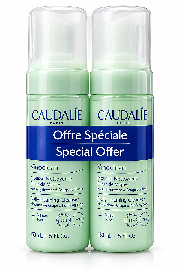 Caudalie Vinoclean Temizleme Köpüğü İkili Set 2x150 ml - 1