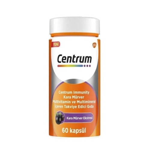 Centrum İmmunity Kara Mürver 60 Kapsül - Centrum