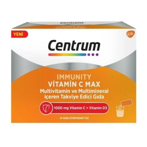 Centrum Immunity Vitamin C Max 14 Saşe - GSK