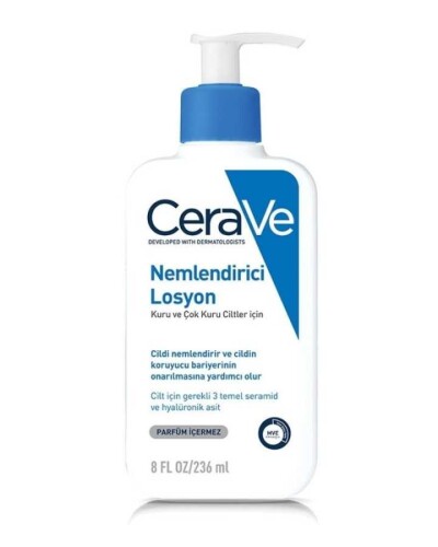 CeraVe Kuru ve Çok Kuru Ciltler İçin Nemlendirici Losyon 236ml - Cerave