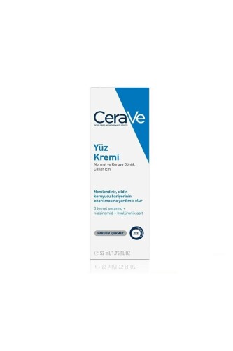 Cerave Nemlendirici Yüz Kremi 52 ml - Cerave