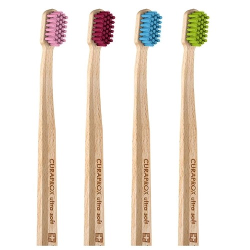 Curaprox CS 5460 Wood Ultra Soft Toothbrush Diş Fırçası 1 Adet - Curaprox