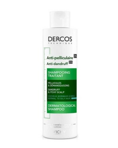 Dercos Anti Dandruff Kepek Karşıtı Şampuan 200 ml - Normal ve Yağlı Saçlar - Vichy