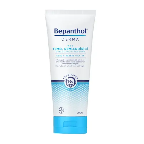 Derma Temel Nemlendirici Kuru Hassas Ciltler Losyon 200 ml - Bepanthol
