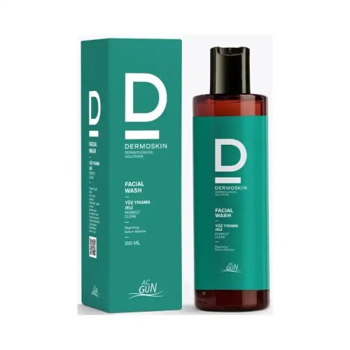 Dermoskin Acnegun Yüz Yıkama Jeli 200 ml - Dermoskin