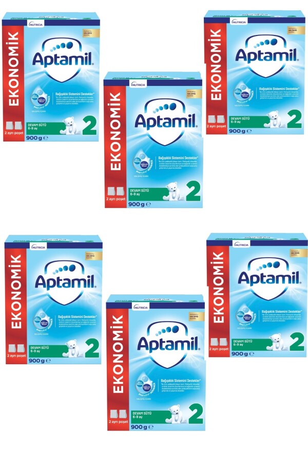 Devam Sütü 2 Numara 6-9 Ay 6'lı Paket 900 GR - 1