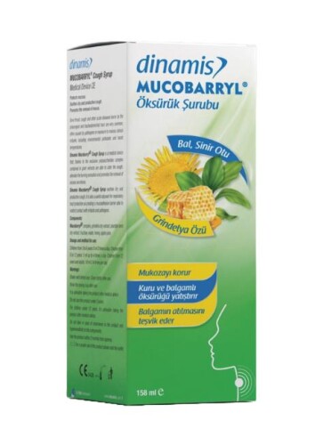 Dinamis Mucobarryl Grindelya Özlü Şurubu 150 Ml - Dinamis