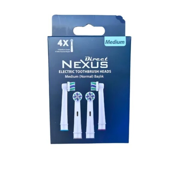 Direct Nexus Elektrikli Diş Fırçası Yedek Başlık 4'lü - 1