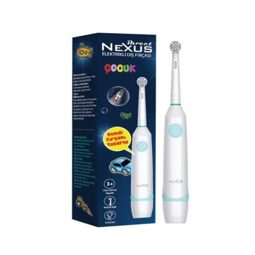 Direct Nexus Pilli Çocuk Diş Fırçası - Direct