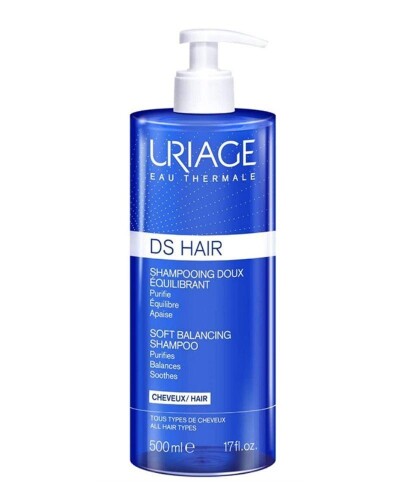 Uriage D.S Hair Soft Balancing Shampoo 500 ml - Uriage