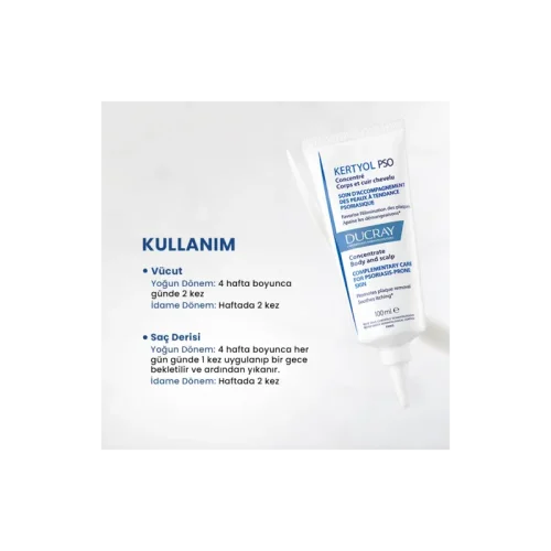 Ducray Kertyol P.S.O Yoğun Pullanma Karşıtı Konsantre Bakım Kremi 100 ML - 3