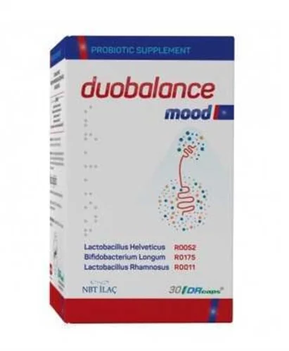 Duobalance Mood Probiyotik İçeren Takviye Edici Gıda 30 Kapsül - Nbt İlaç