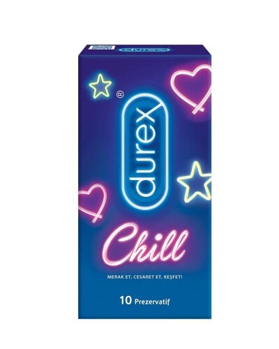 Durex Chill Prezervatif 10 Adet - Durex