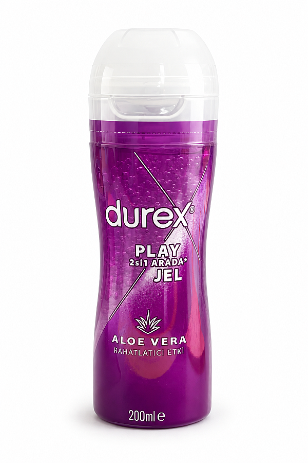Durex Masaj Jeli Ve Kayganlaştırıcı Aloe Vera 200ml - 1