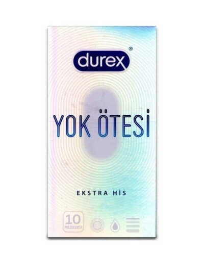 Durex Yok Ötesi Ekstra İnce Ekstra His Prezervatif 10 Adet - Durex