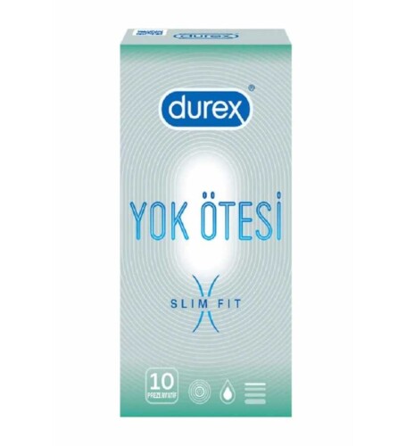 DUREX Yok Ötesi Prezervatif Slim Fit 10'lu - Durex