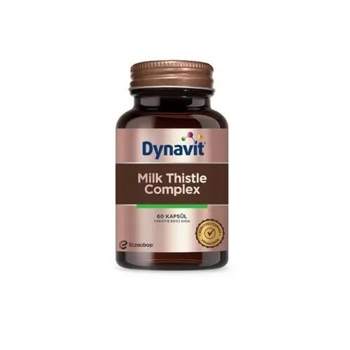 Dynavit Milk Thistle Complex Deve Dikeni ve Enginar İçerikli 60 Kapsül - Dynavit