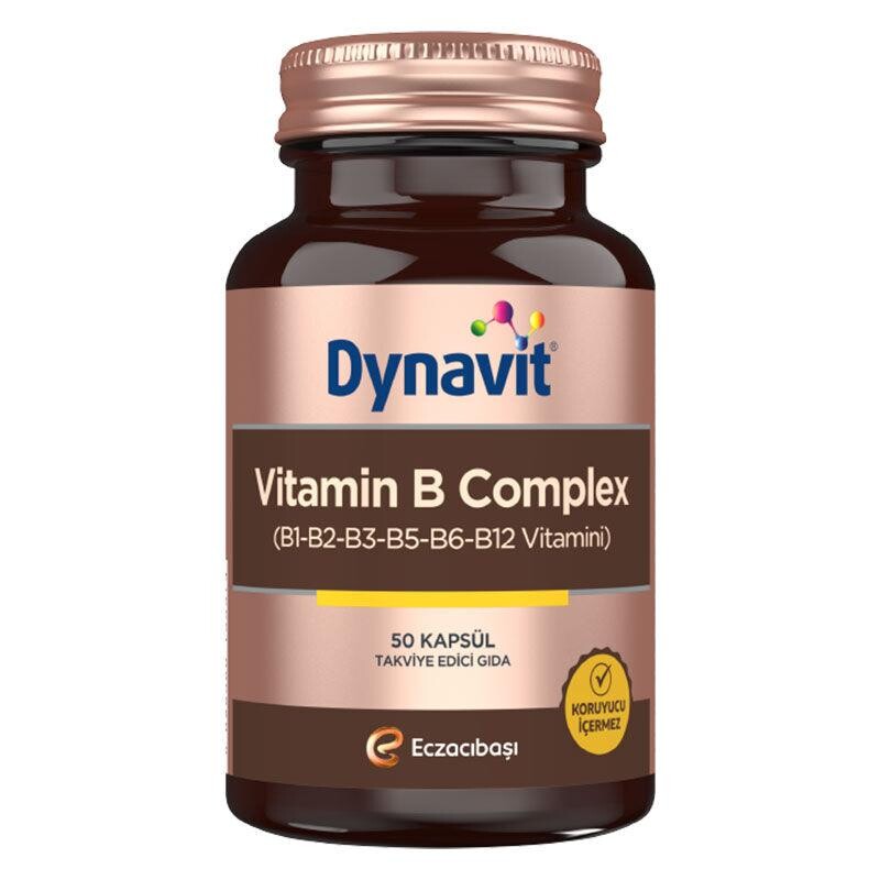 Dynavit Vitamin B Complex 50 Kapsül - 1